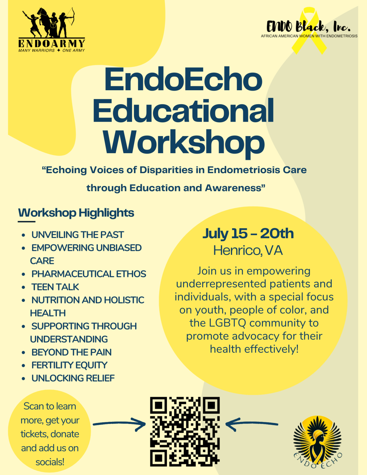 Endometriosis Educational Workshop in Richmond,&nbsp;Virginia